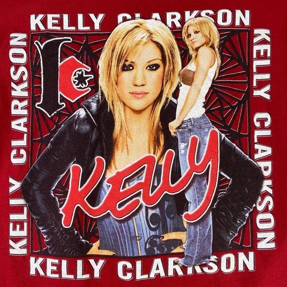 Kelly Clarkson Behind These Hazel Eyes 2005 Tour T-shirt - Picture 3 of 6
